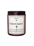 Cabernet suvignon candle