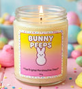 Bunny peeps candle