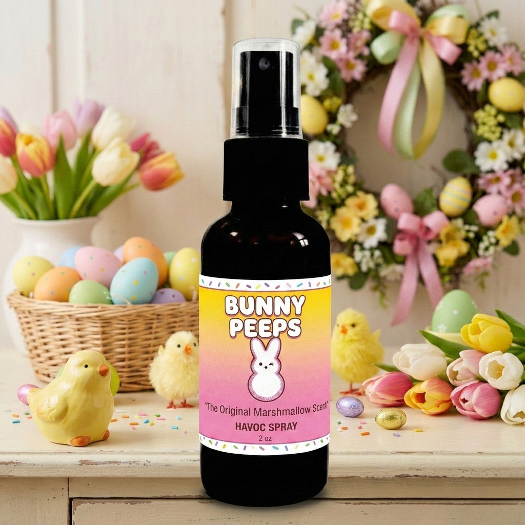 Bunny peeps Rooms pray