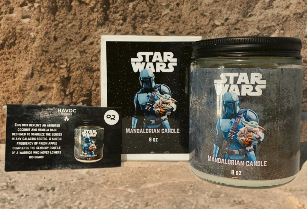 Mandalorian Candle