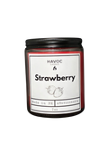 Strawberry candle