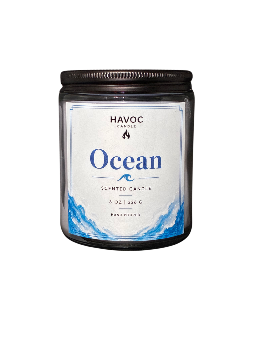 Ocean candle
