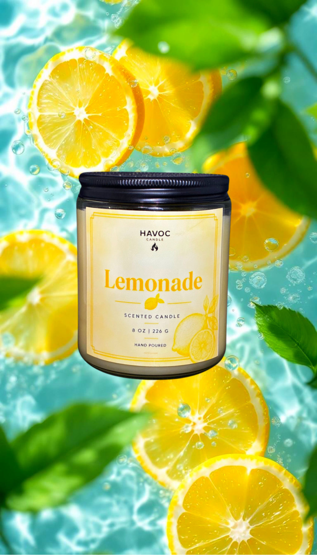 Lemonade candle